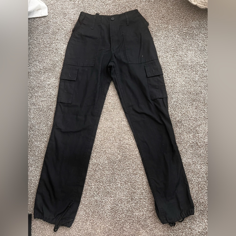 Urban Outfitters Black Cargo Pants